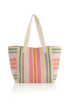 Sandra Stripe Tote