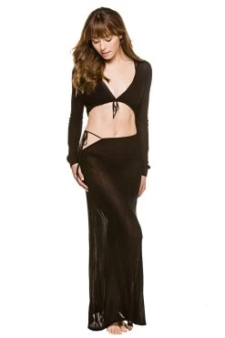 Vita Long Sleeve Crop Top