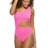 Monaco Cutout Asymmetrical One Piece Swimsuit