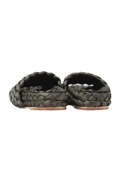 Paloma Barcelo Lise Woven Slides -Luna Beach Shop 134 001 1284 Shoe Green Back