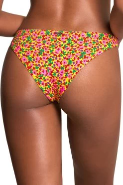 Maaji Flirt Reversible Brazilian Bikini Bottom -Luna Beach Shop 2249SCC020 Bikini Bottom Miniflore Back