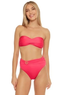 Monaco Twisted Bandeau Bikini Top