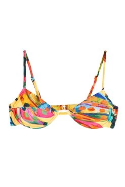 Farm Rio Colorful Bananas Bikini Top 7 Farm Rio Colorful Bananas Bikini Top -Luna Beach Shop 308506 Bikini Top Colorful Banana Laydown