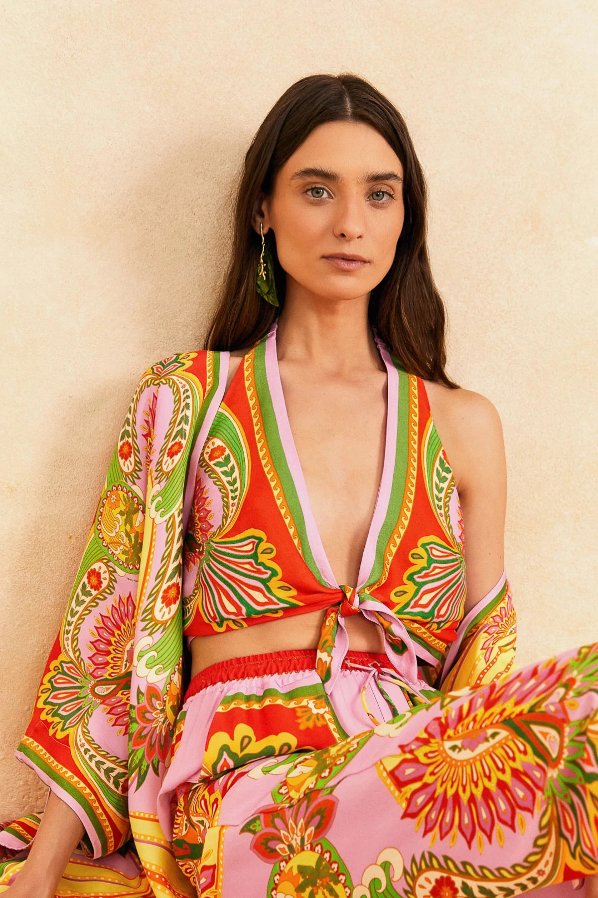 Luna Beach Shop -Luna Beach Shop 309408 Apparel Top Multi Lifestyle