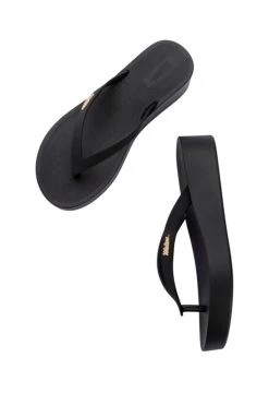 Sun Venice Platform Sandals -Luna Beach Shop 33554 Shoe Black Top