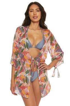 Bora Bora Chiffon Kimono