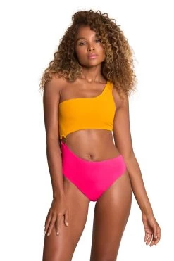 Maaji Bite Reversible Cutout One Piece Swimsuit