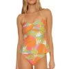 Playa De Flor Halter Tankini Top