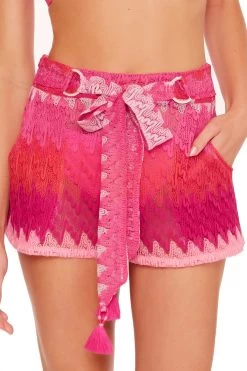 Cascade Crochet Shorts