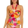 Sunny Bloom Convertible Tankini Top
