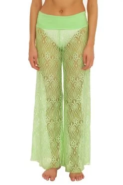 Banded Lace Cover Up Pant