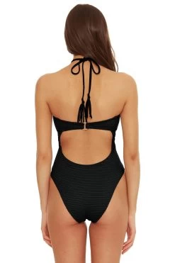 Multi-Way Maillot One Piece Swimsuit -Luna Beach Shop 4711144 One Piece Swimsuit Black Back