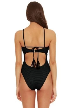 Multi-Way Maillot One Piece Swimsuit -Luna Beach Shop 4711144 One Piece Swimsuit Black Back1