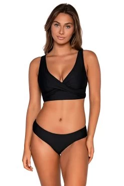 Elsie Underwire Bralette Bikini Top (D+ Cup)