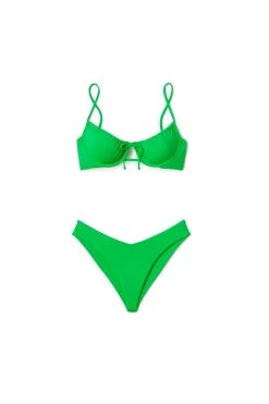 Catalina Underwire Bikini Top -Luna Beach Shop 5623338 Bikini Top Palm Laydown