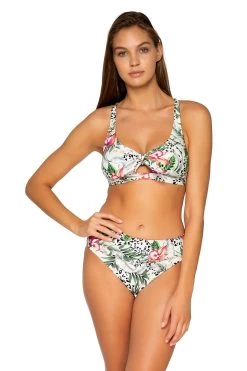 Luna Beach Shop -Luna Beach Shop 68TJUNBO Bikini Top Jungle Book Front2