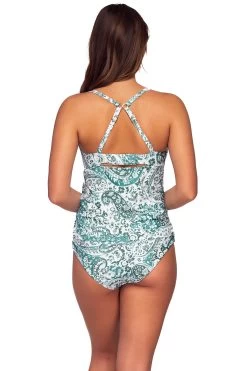 Maeve Tankini Top (D+ Cup) -Luna Beach Shop 714TDAYDR Tankini Top Daydream Back2
