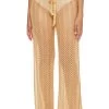 Crochet Metallic Pants