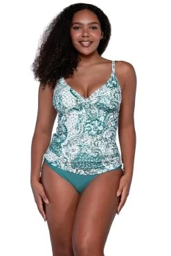 Cassie Underwire Tankini Top