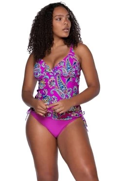 Cassie Underwire Tankini Top