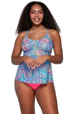 Tori Bandeau Tankini Top