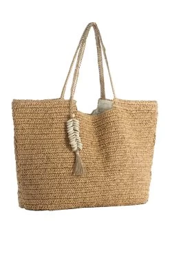 Remi Tote -Luna Beach Shop 98 14 002NA Bag Natural Side