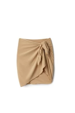 Alex Shimmer Short Pareo -Luna Beach Shop ALEX SH Apparel Bottom Champagne Laydown