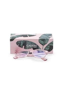 Bixby Blue Light Filter Glasses -Luna Beach Shop CADD PINK PCPIN Reading20Glasses Front 101583