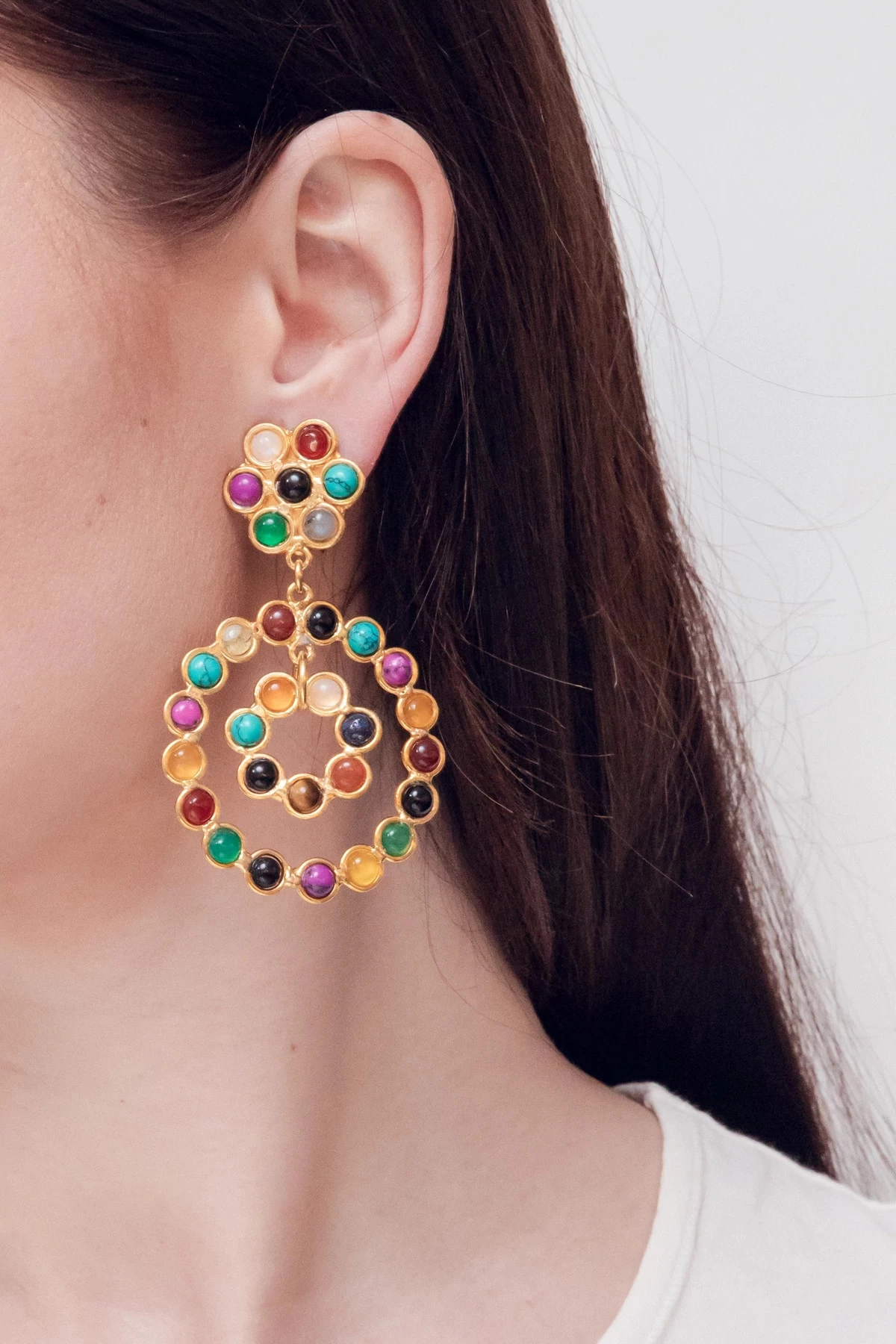 Boucles D'Oreilles Flower Candies Earrings 2 Boucles D'Oreilles Flower Candies Earrings - Image 2