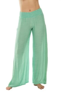 ELAN Crochet Smocked Pants