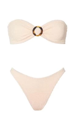 Flora Two Piece Bikini Set 7 Flora Two Piece Bikini Set -Luna Beach Shop FLORA BIKINI Bikini Set Blush Laydown