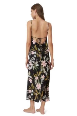 Amelia Slip Midi Dress -Luna Beach Shop GAP 1226D Apparel Dress Gasparilla Back