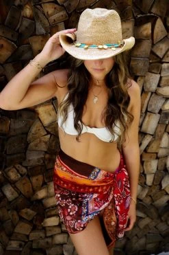Ibiza Cowboy Hat -Luna Beach Shop IBIZA Hat Natural Lifestyle1