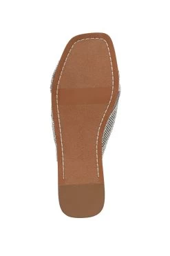 Sam Edelman Issie Slides -Luna Beach Shop ISSIE Shoe Silver Back2