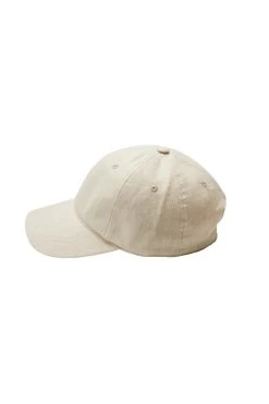 Spencer Baseball Cap -Luna Beach Shop JA1112 Hat Cream Side