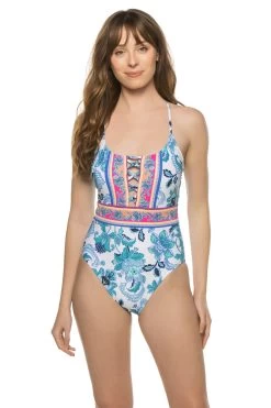 Santorini Sun One Piece Swimsuit