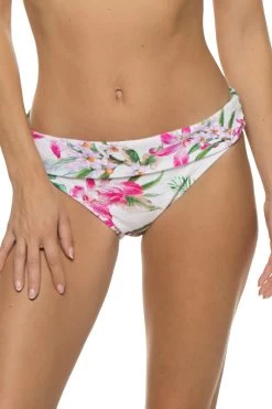 Shirred Band Hipster Bikini Bottom