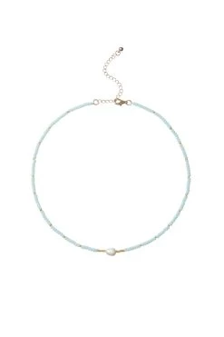 Beaded Pearl Necklace