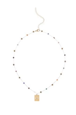 Nova Evil Eye Beaded Necklace