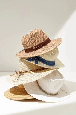 Monte Carlo Beaded Trim Rancher 5 Monte Carlo Beaded Trim Rancher -Luna Beach Shop NBCH WHITE WH Hats Front2 95545