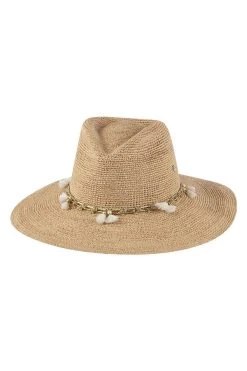Odele Panama Hat -Luna Beach Shop ODELE Hat Natural White Side