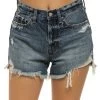 Nova Distressed Denim Shorts
