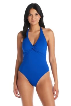 Halter One Piece Swimsuit
