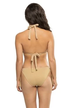 Luna Beach Shop -Luna Beach Shop RILEY SH Bikini Top Champagne Back
