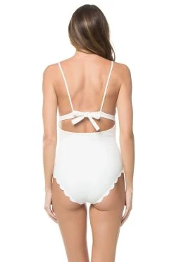 Featured Products -Luna Beach Shop S0073 One Piece Swimsuit Coconut Back