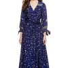 Danika Wrap Silk Maxi Dress