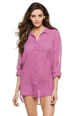 Destinations Oversized Shirt Dress