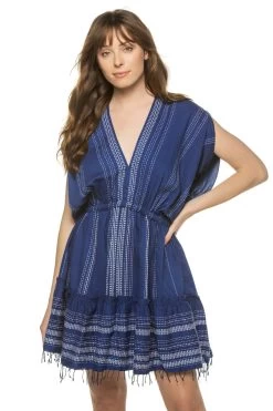 Inku Plunge Mini Dress