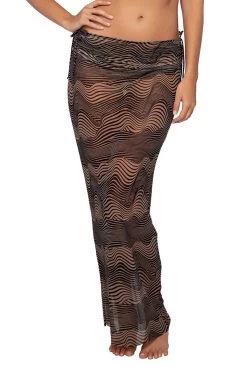 Tamarindo Mesh Midi Skirt