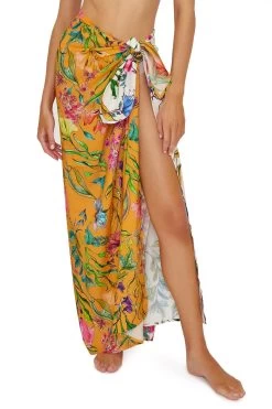 Long Floral Sarong